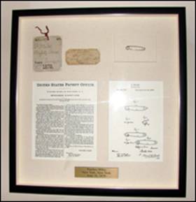 Safety Pin Patent Model